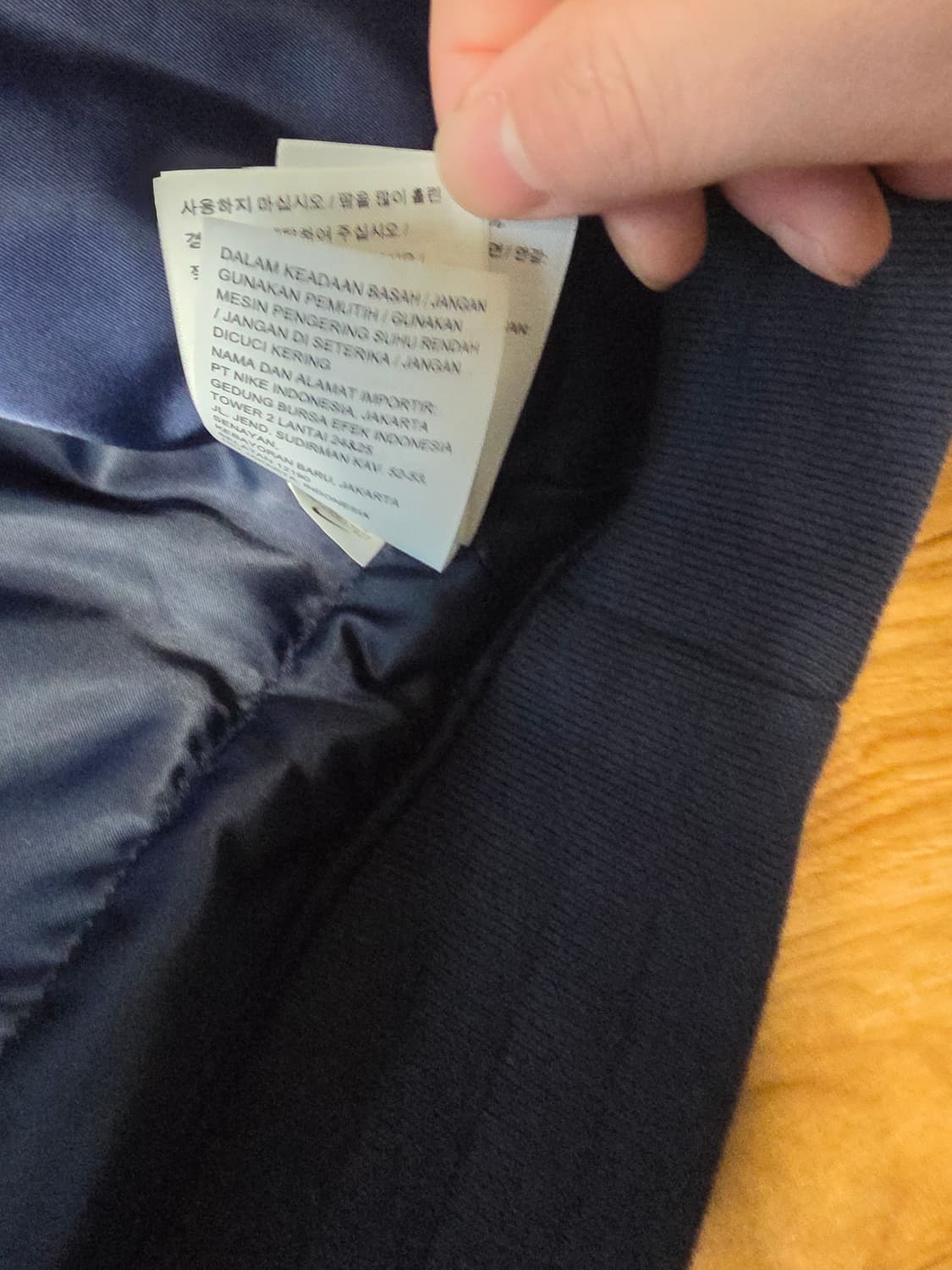 슈프림 x 나이키 18ss NBA 팀 웜업 데님 자켓 (XL) 상품이미지5