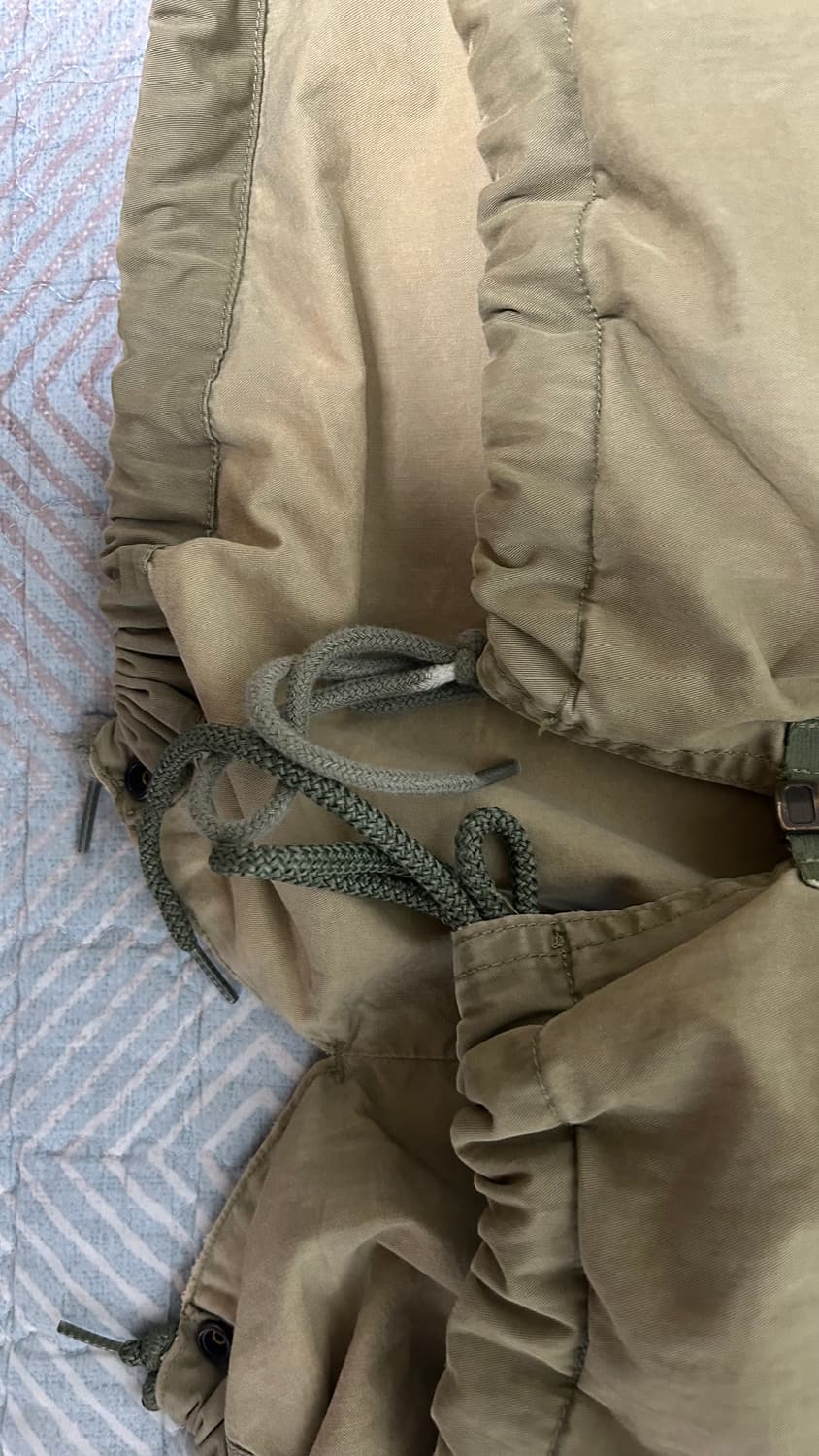 블라인드파일즈 밀스펙 파카 올리브 1사이즈 상품이미지5