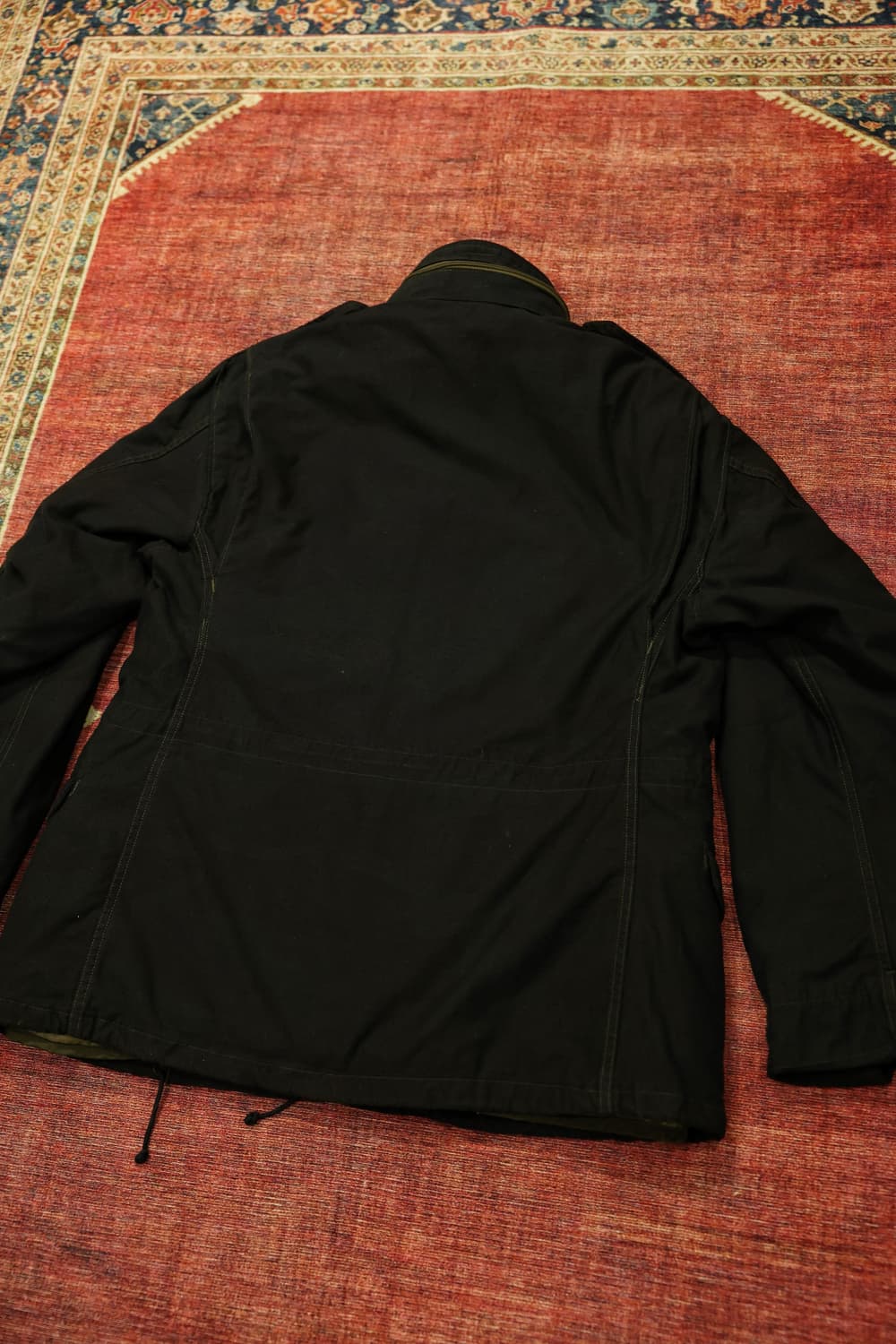 80s 밀리터리 m65 필드자켓 블랙 내피 셋트 판매 상품이미지10