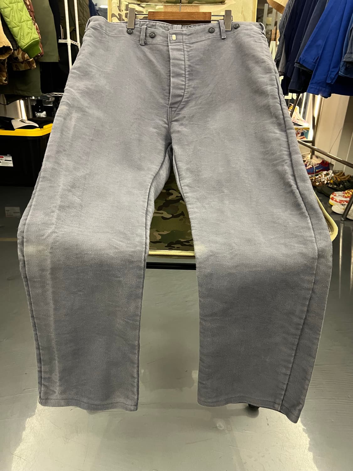 SUN FADED VINTAGE MOLESKIN 그레이몰스킨워크팬츠 상품이미지4