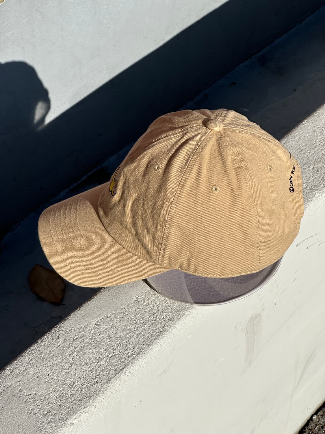 [F] 마크 곤잘레스 로고 베이지 볼캡 모자 상품이미지3