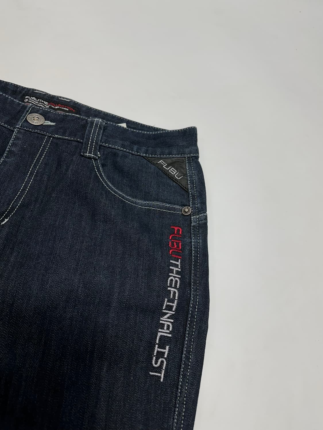 fubu 후부 00s 백 디테일 데님팬츠 청바지 상품이미지4