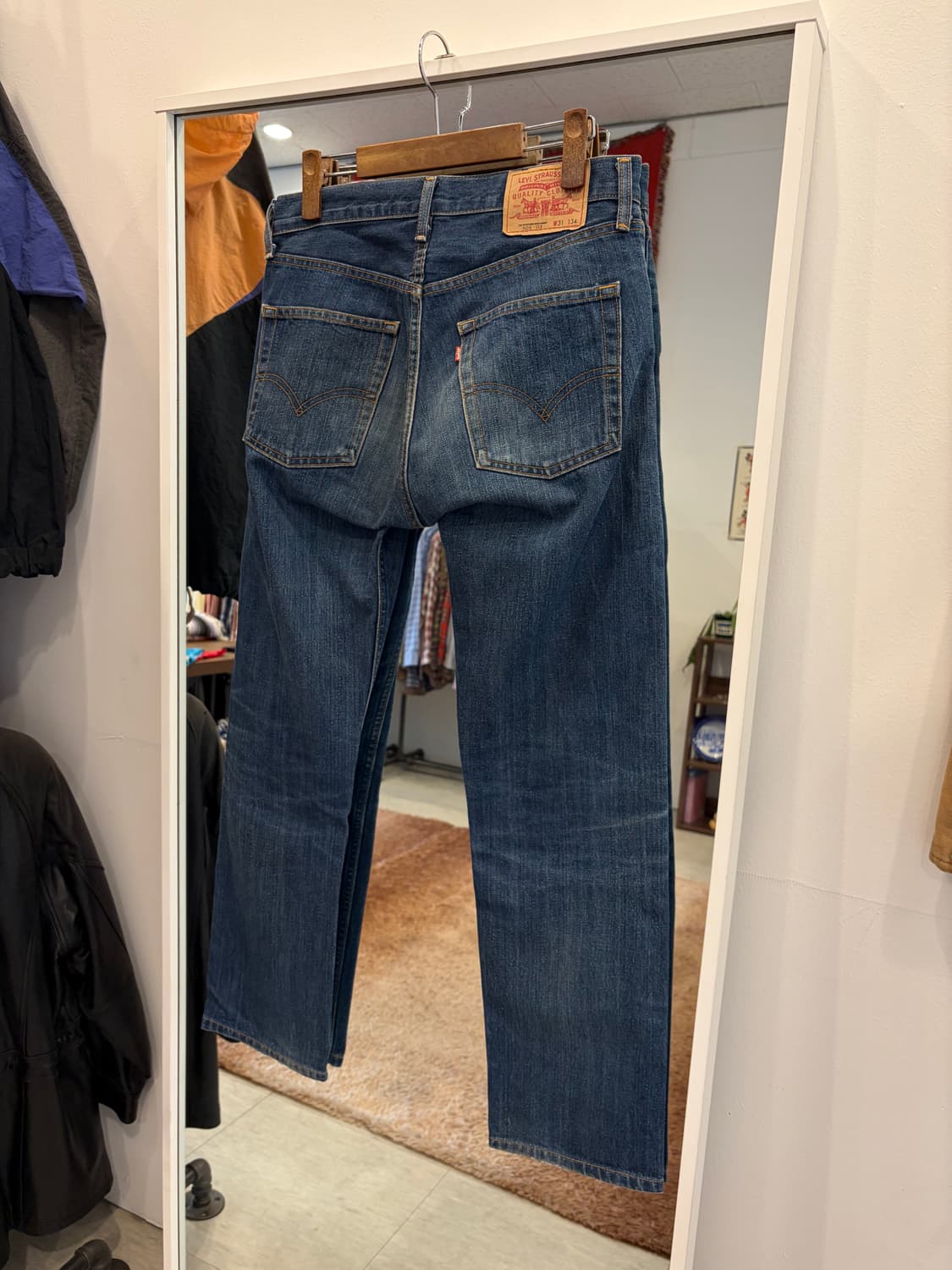 00s Levis 리바이스 505 데님 팬츠 (made Japan) 상품이미지4