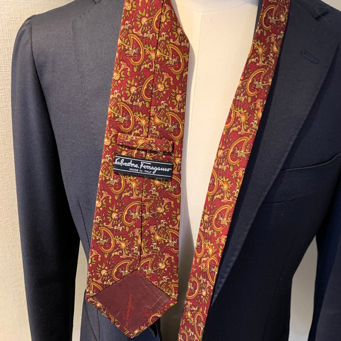 살바토레 페레가모(Ferragamo) 명품넥타이 최상급 A+등급 상품이미지2