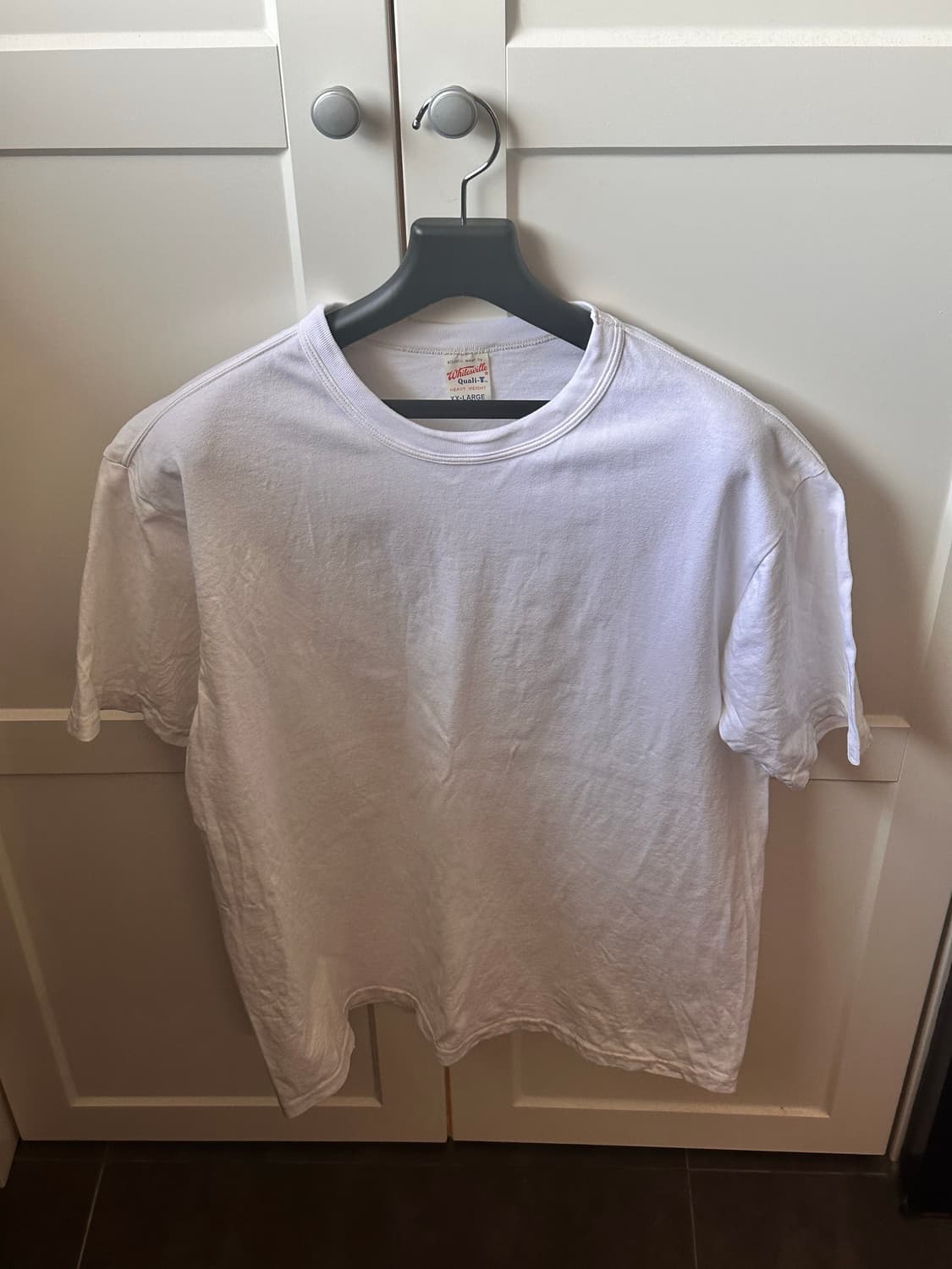 (2xl) 화이츠빌 2팩 티셔츠 화이트 상품이미지1