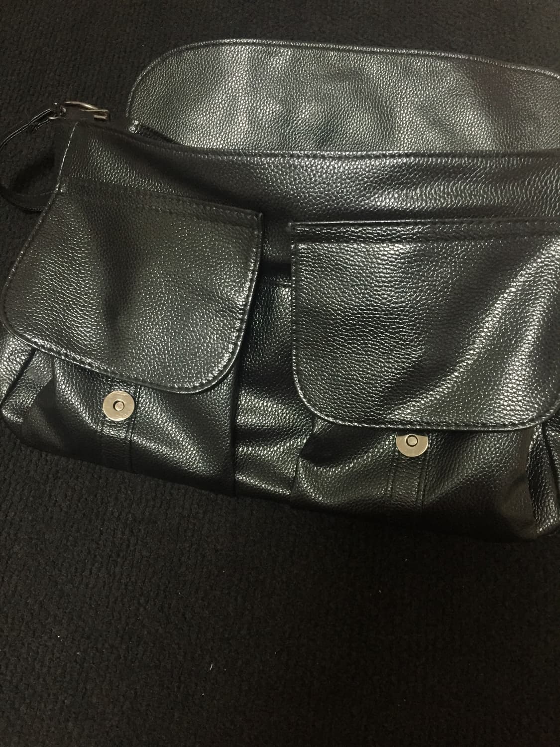 펑크 해골 크로스백 상품이미지2