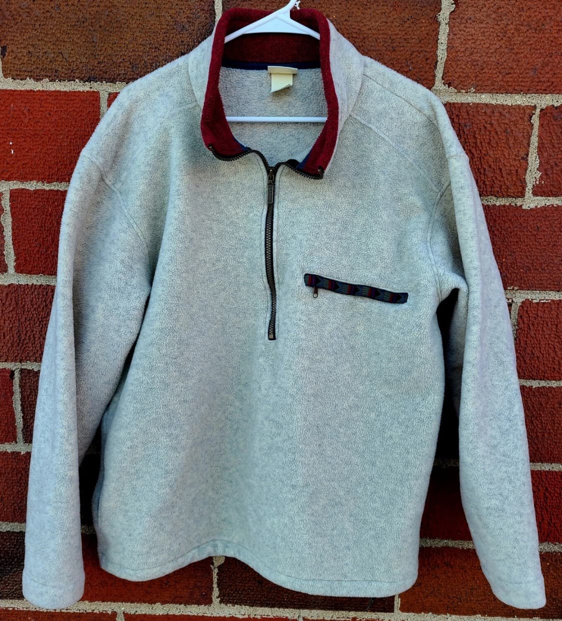 엘엘빈 하프집업 플리스 large(105-110) USA MADE 상품이미지1