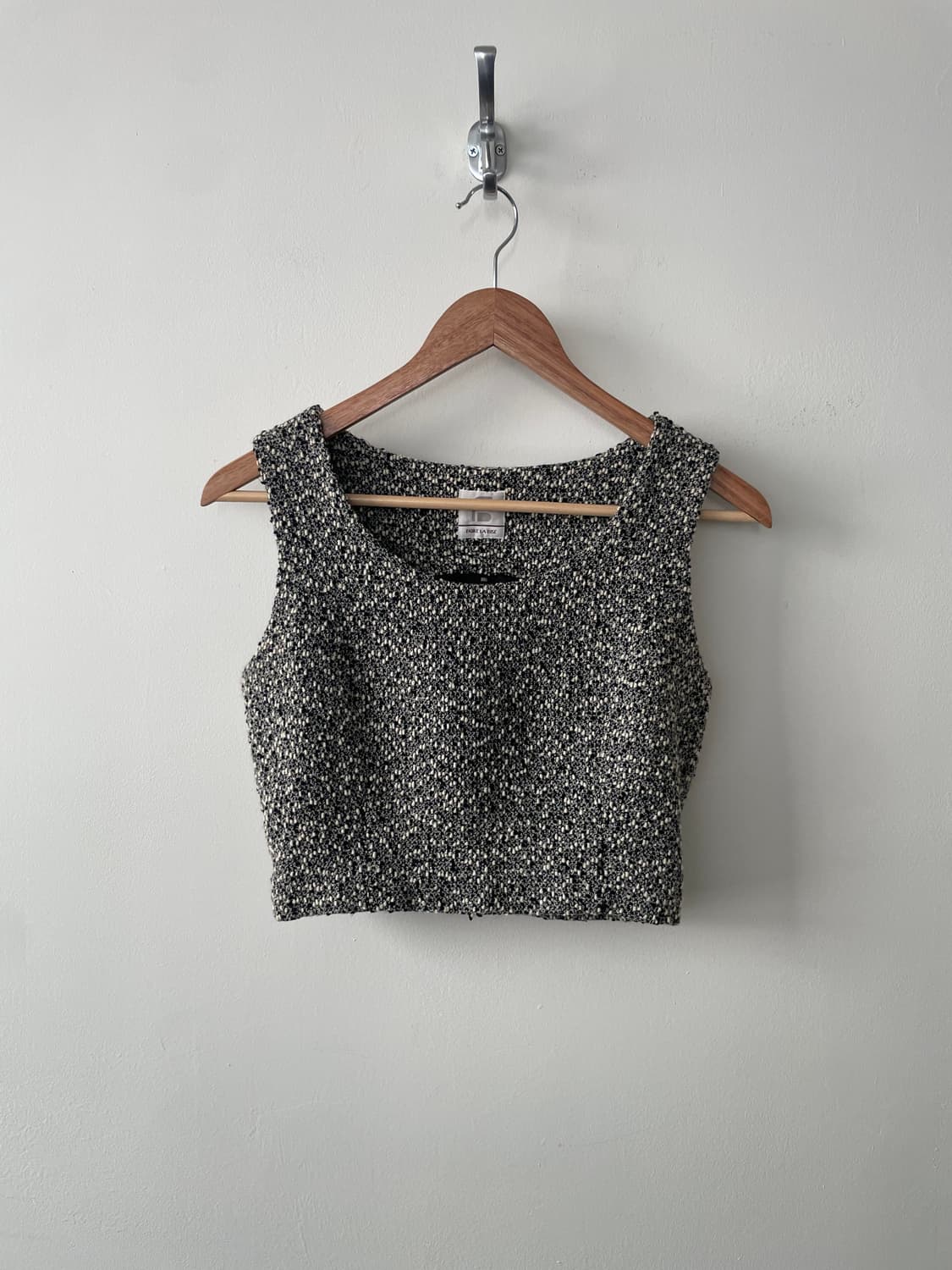 vintage wool crop bustier 상품이미지2