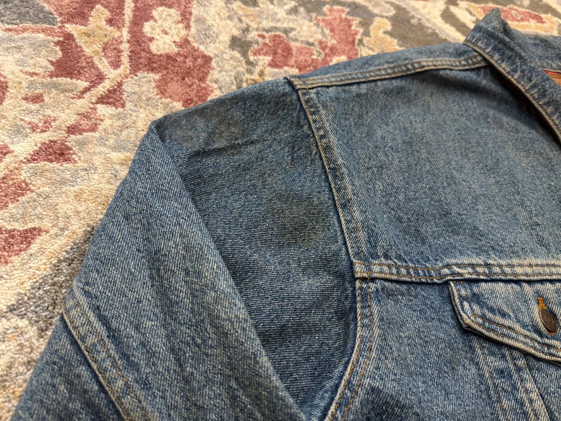 [리바이스] ‘91 USA 70417 버팔로 플란넬 데님 트러커 자켓 상품이미지8