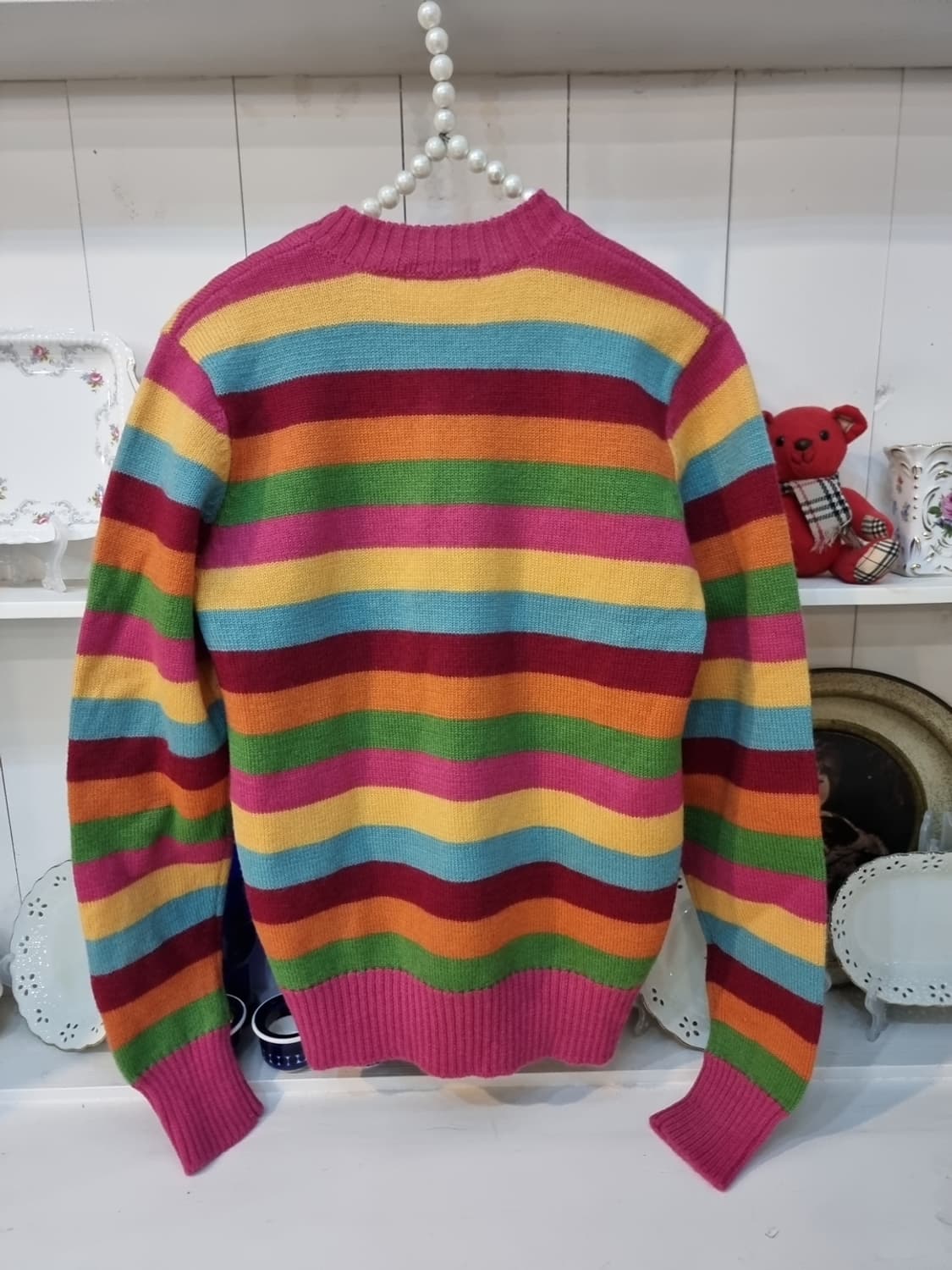 레인보우 스트라이프 가디건 상품이미지4