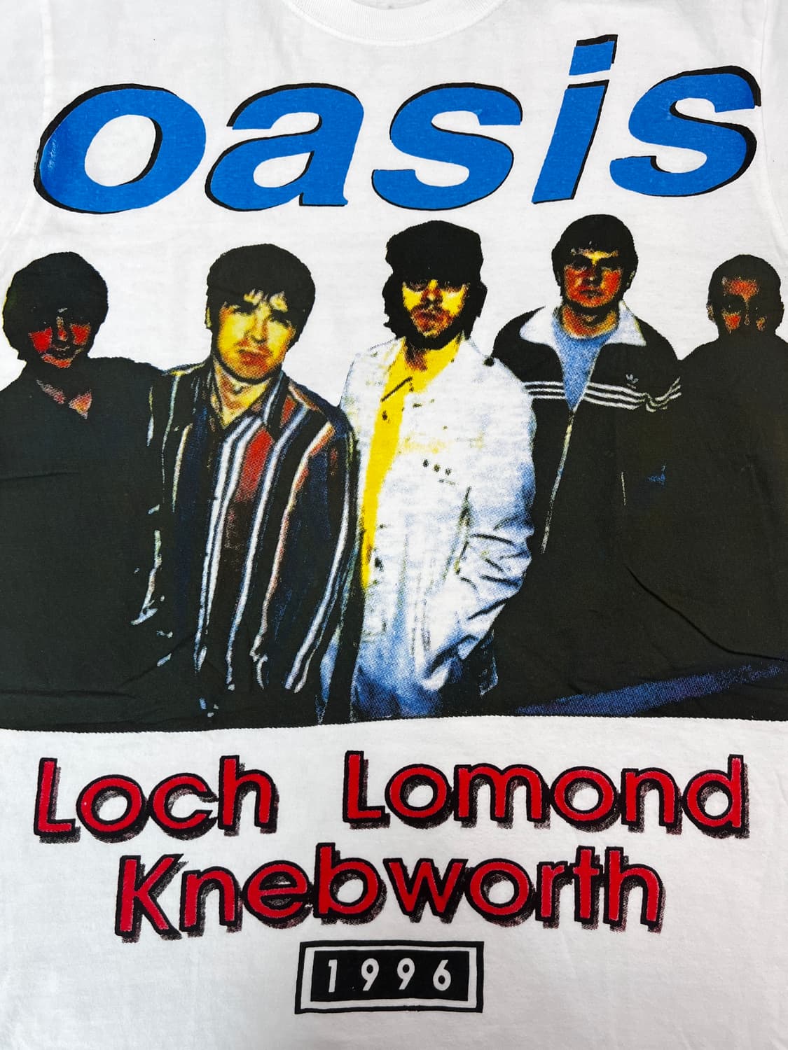 오아시스 Knebworth 1996 티셔츠 상품이미지3