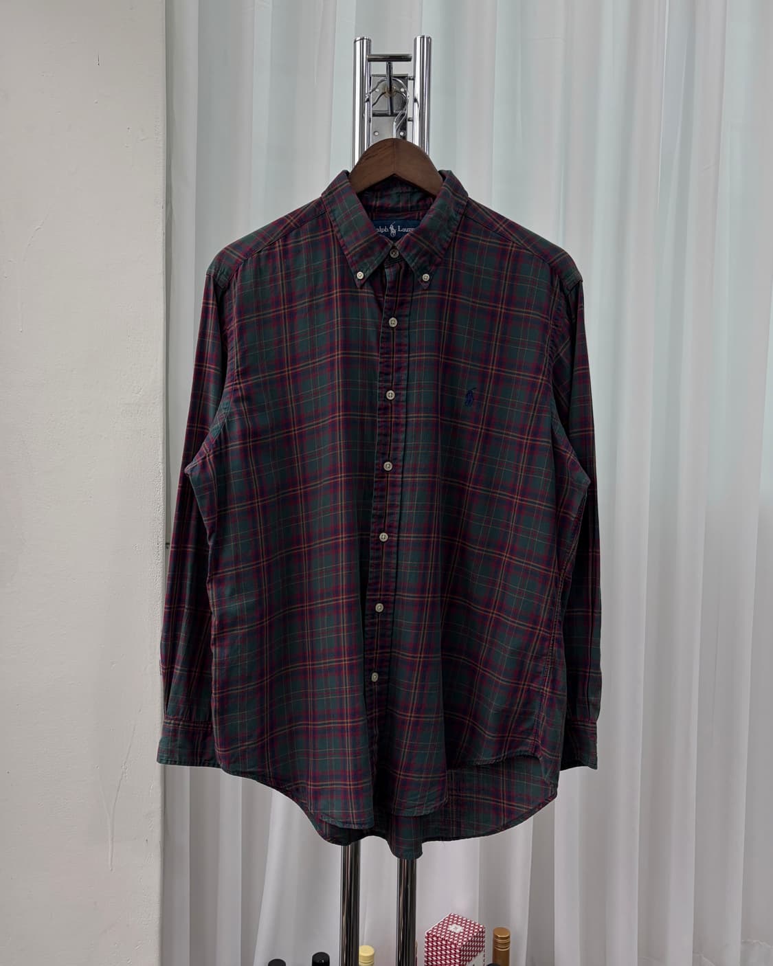 [L]폴로 랄프로렌 클래식핏 체크 셔츠 상품이미지2
