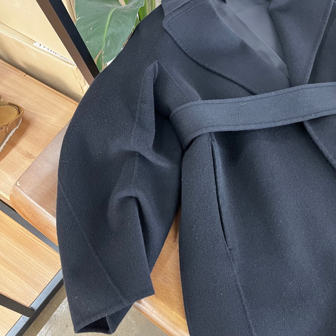 타임 우먼 2020 캐시미어 블렌드 로브코트 82 상품이미지9