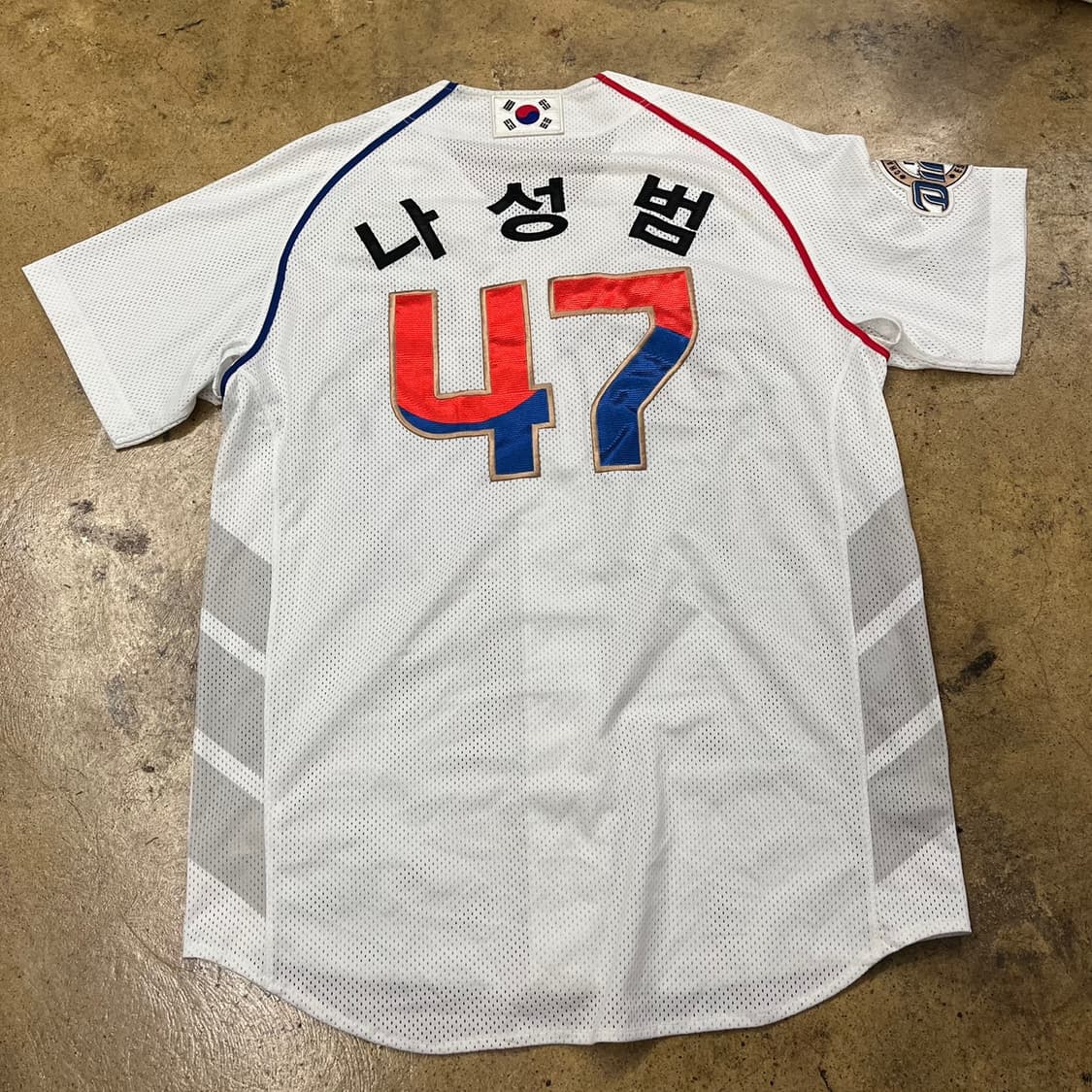 [105] 윌슨 NC 다이노스 야구 유니폼 나성범 마킹 b16 상품이미지3