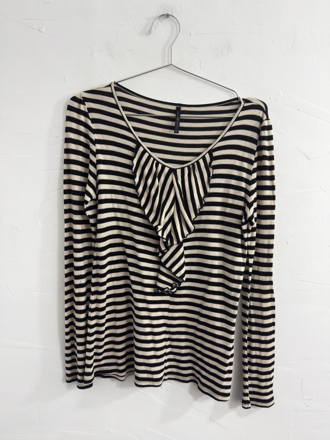 fairy shade frill stripe top 상품이미지1