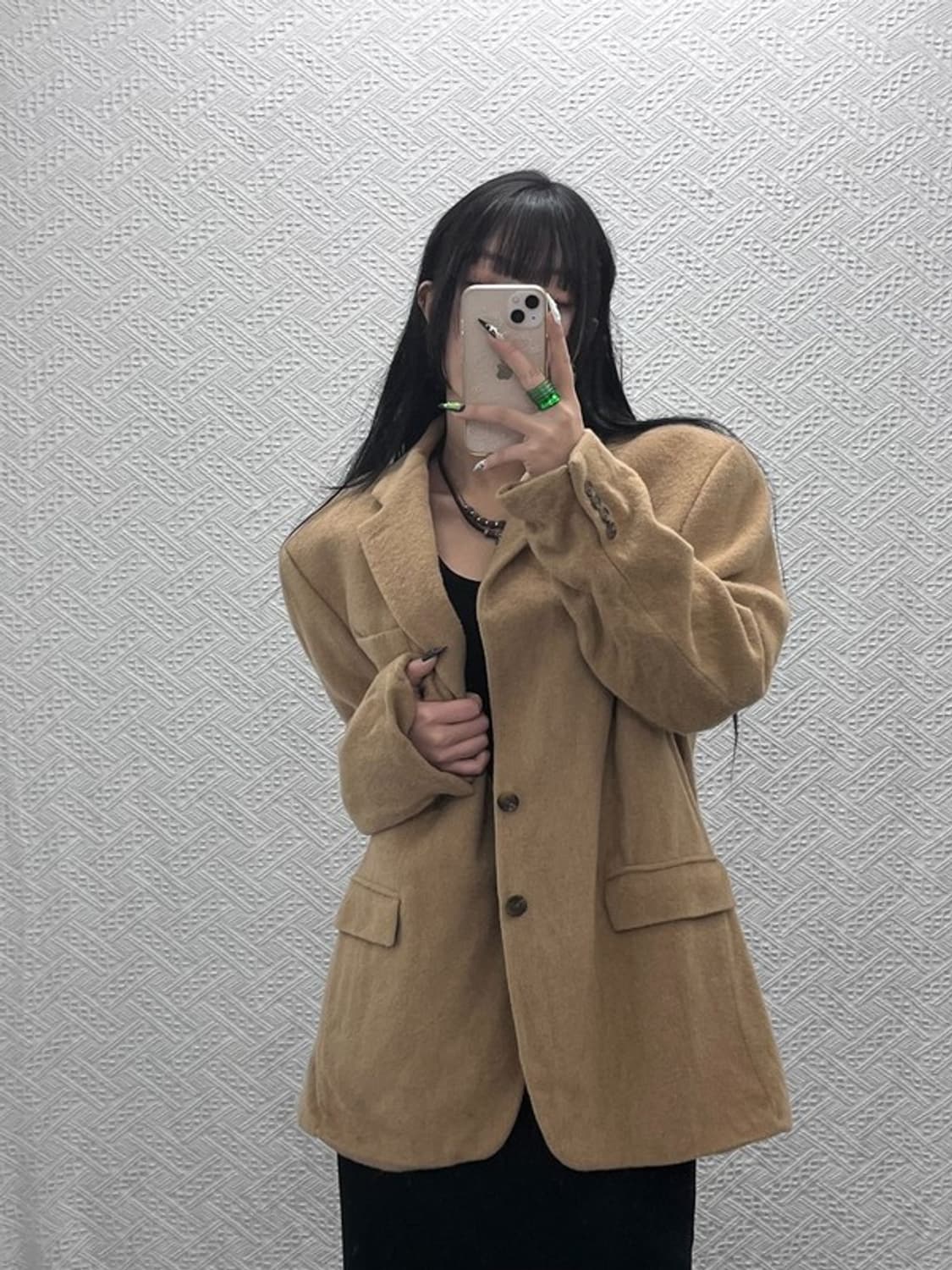 폴로 랄프로렌 모던시크 낙타털 블레이저 자켓 M C08654 상품이미지2