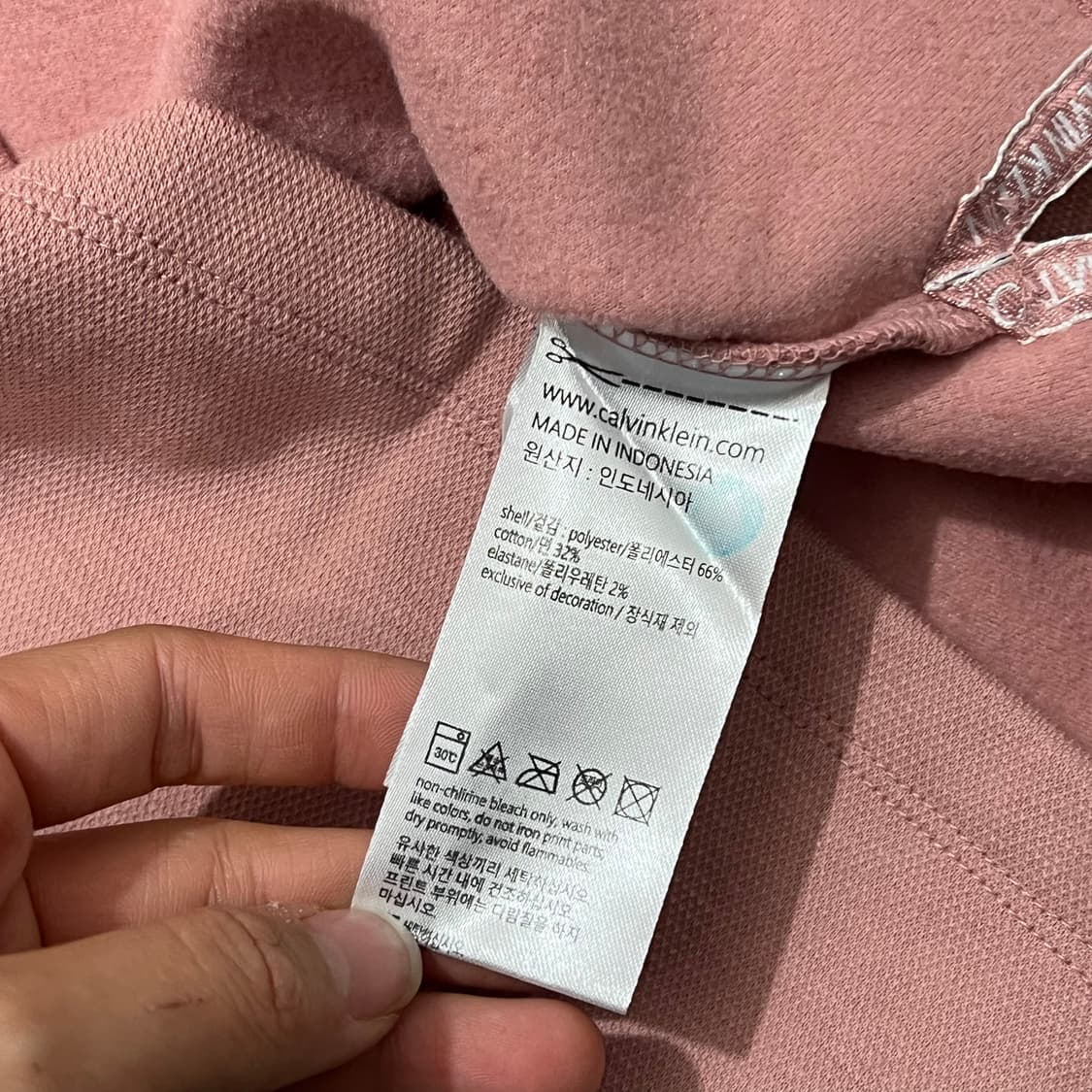 [우먼100] 캘빈클라인 긴팔카라티 상품이미지4