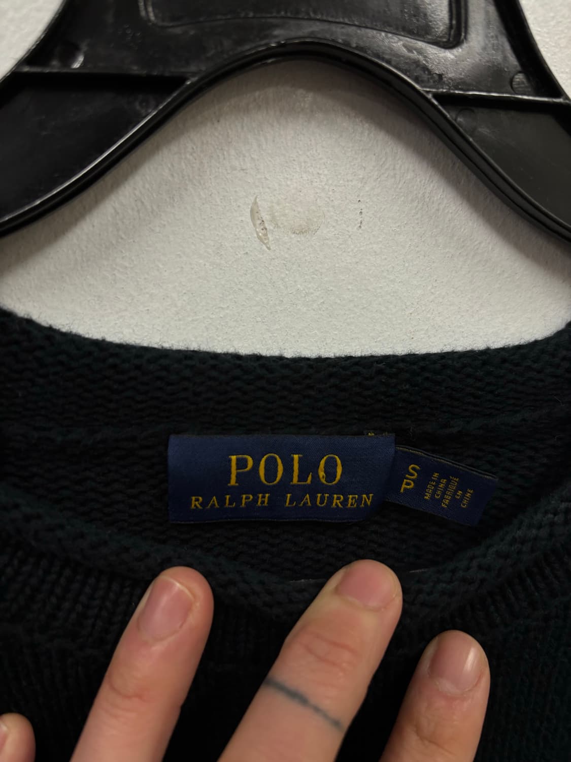 폴로랄프로렌 우먼 울 오버핏 니트 상품이미지4