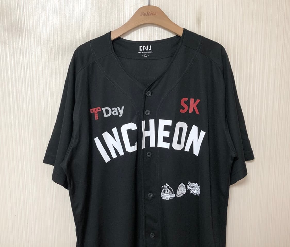 KBO SK와이번스 인천블랙유니폼/져지 XL #29 김광현 상품이미지3