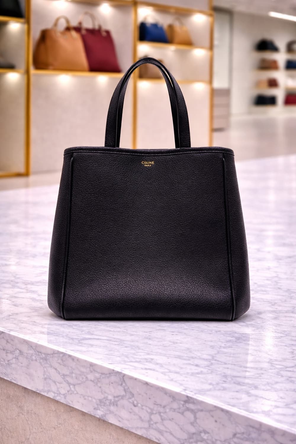 [A급] 셀린느 그레인드 카프 스킨 폴딩 카바스 백 판매합니다!!! 상품이미지1