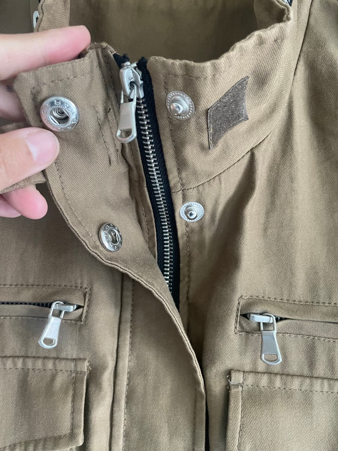 에고이스트 그런지 갸루 y2k 야상 상품이미지7