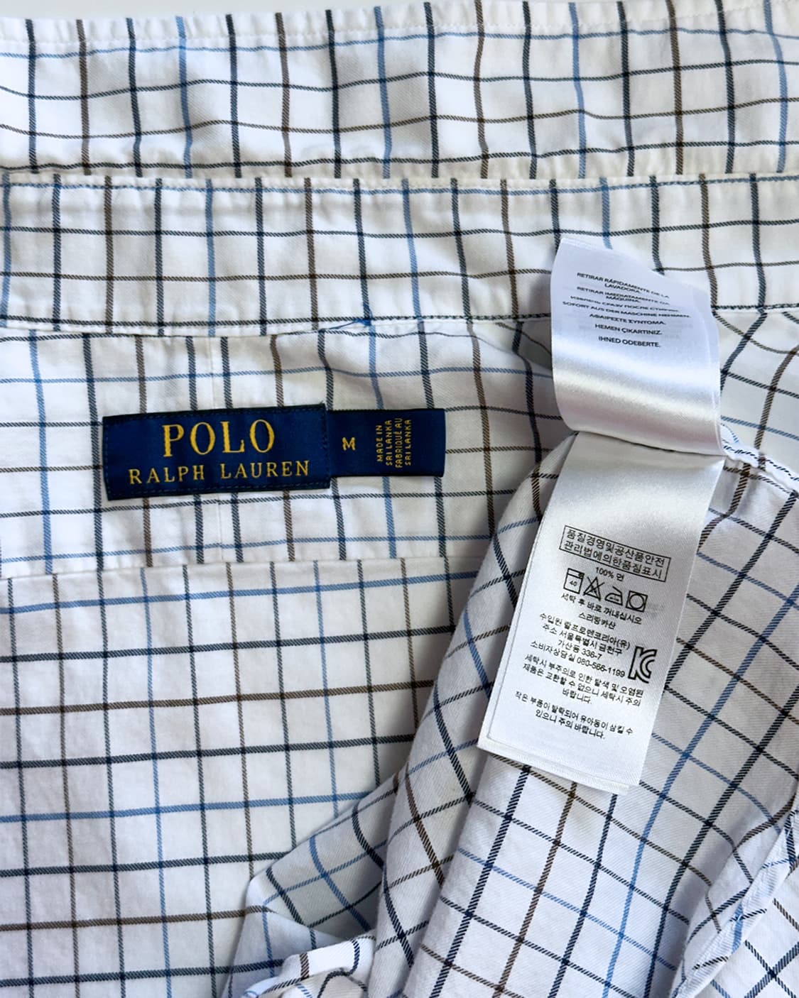 폴로랄프로렌 태터솔체크 셔츠 상품이미지3