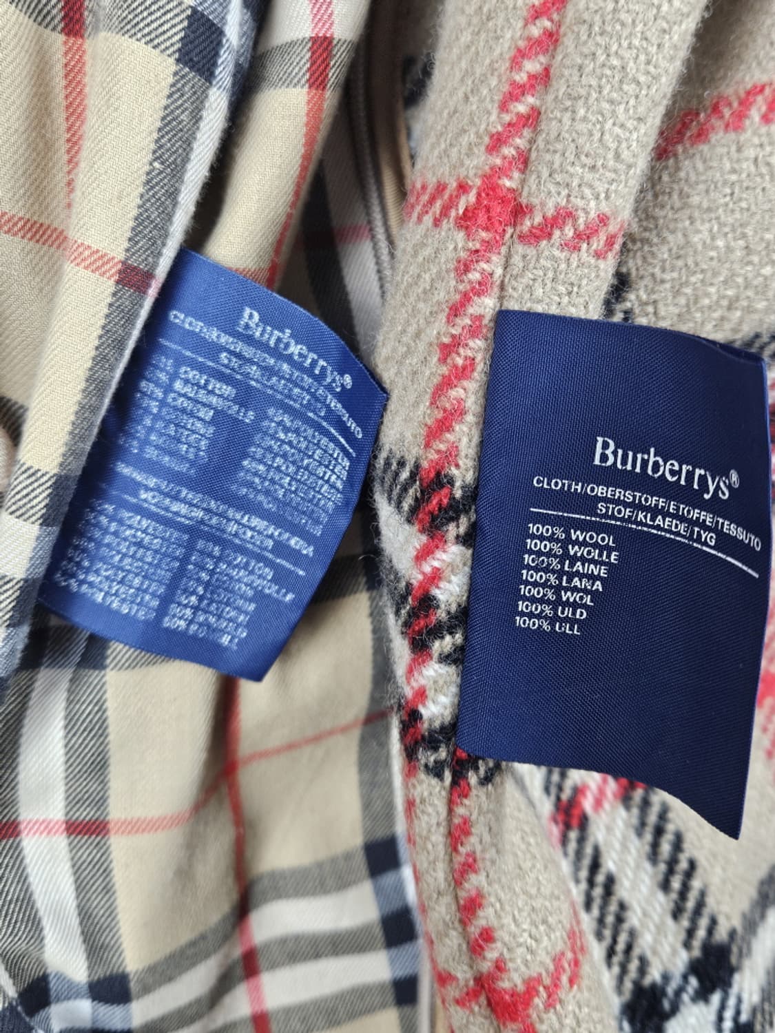 버버리 울 안감 헌팅트림 트렌치 코트 ( 상세설명참조 ) / 10318 상품이미지4