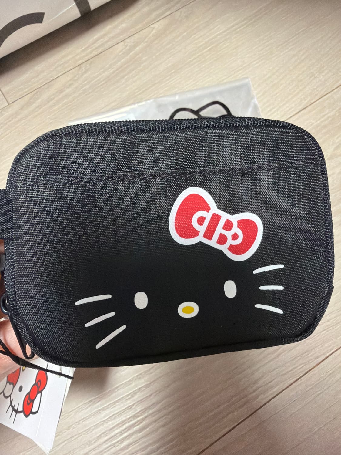 브랜든 키티 파우치 블랙 상품이미지4