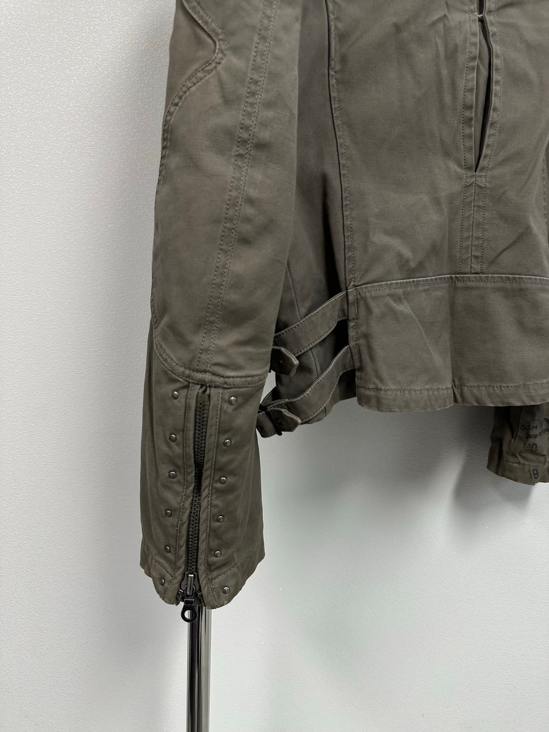 00s 디젤 코튼 바이커 자켓 상품이미지6