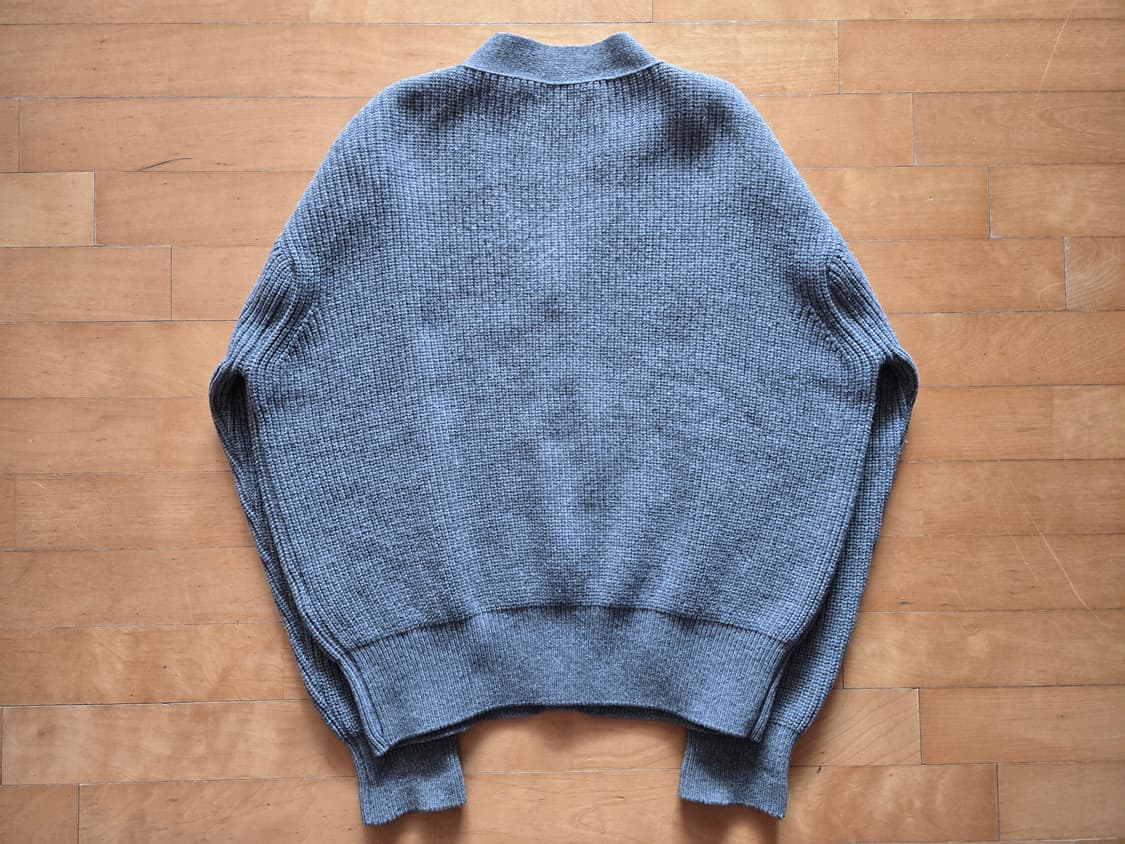 *단종 이얼즈어고(yearsago) 가디건 멜란지그레이 L사이즈 상품이미지2