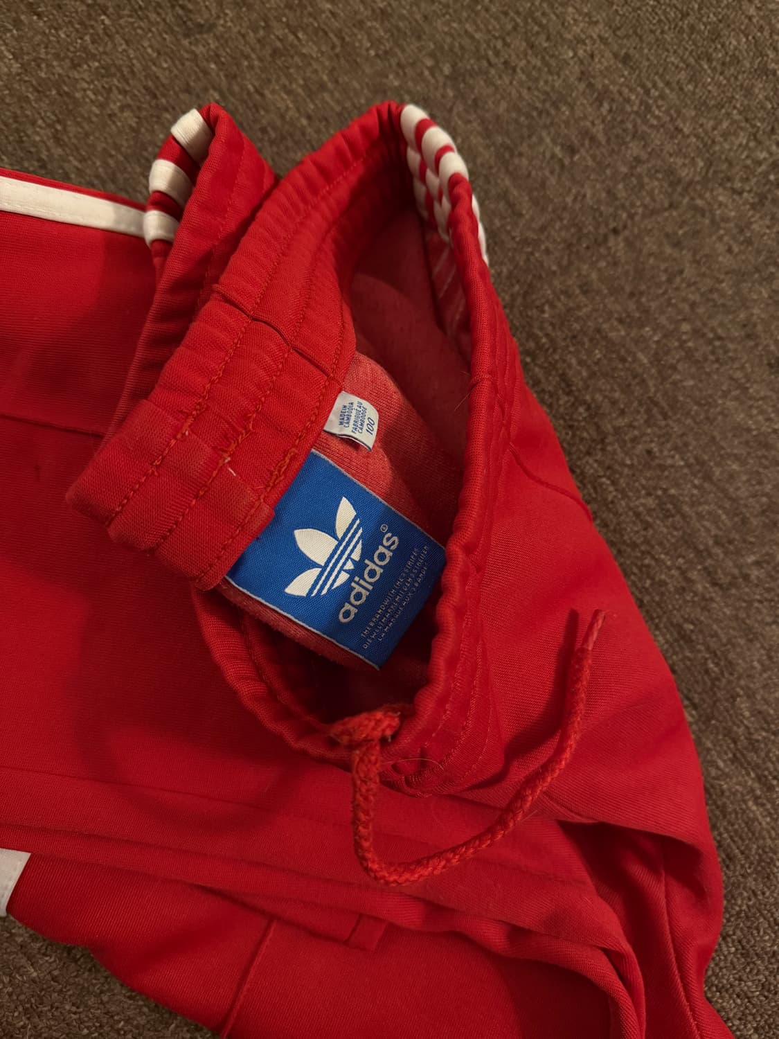 아디다스 트랙팬츠 red 100size 상품이미지5