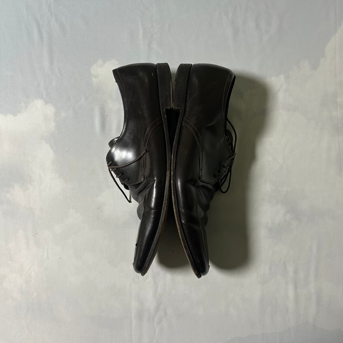 Prada semi square toe derby shoes 상품이미지4