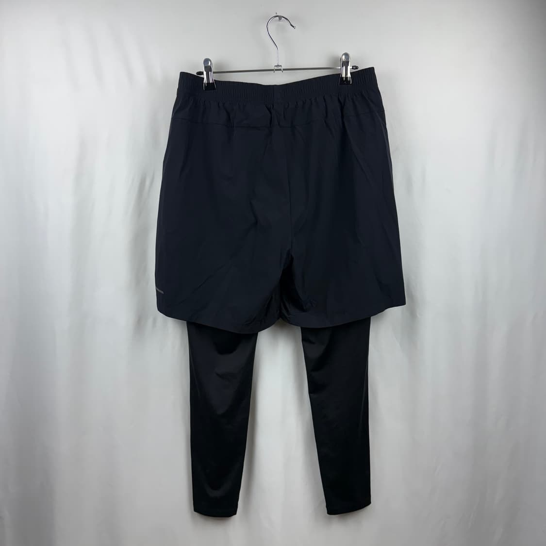 (L) 아식스 2in1 러닝 팬츠 타이즈 블랙 상품이미지4