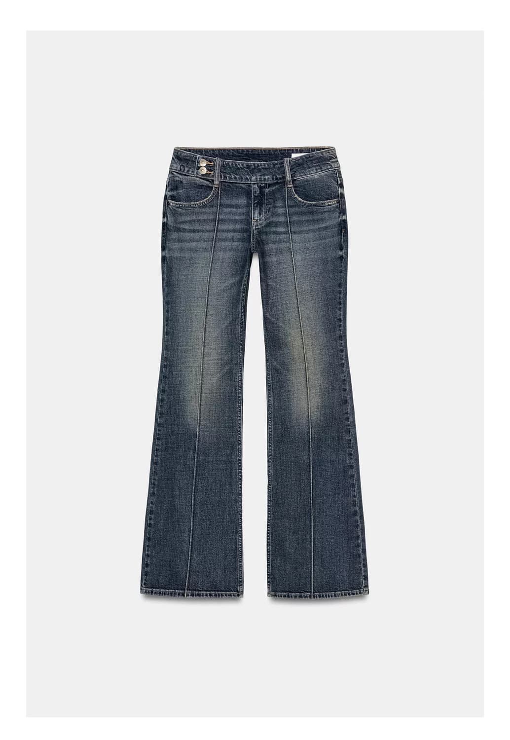 자라 trf 로우라이즈 부츠컷 5762/012/407 34 size 상품이미지5