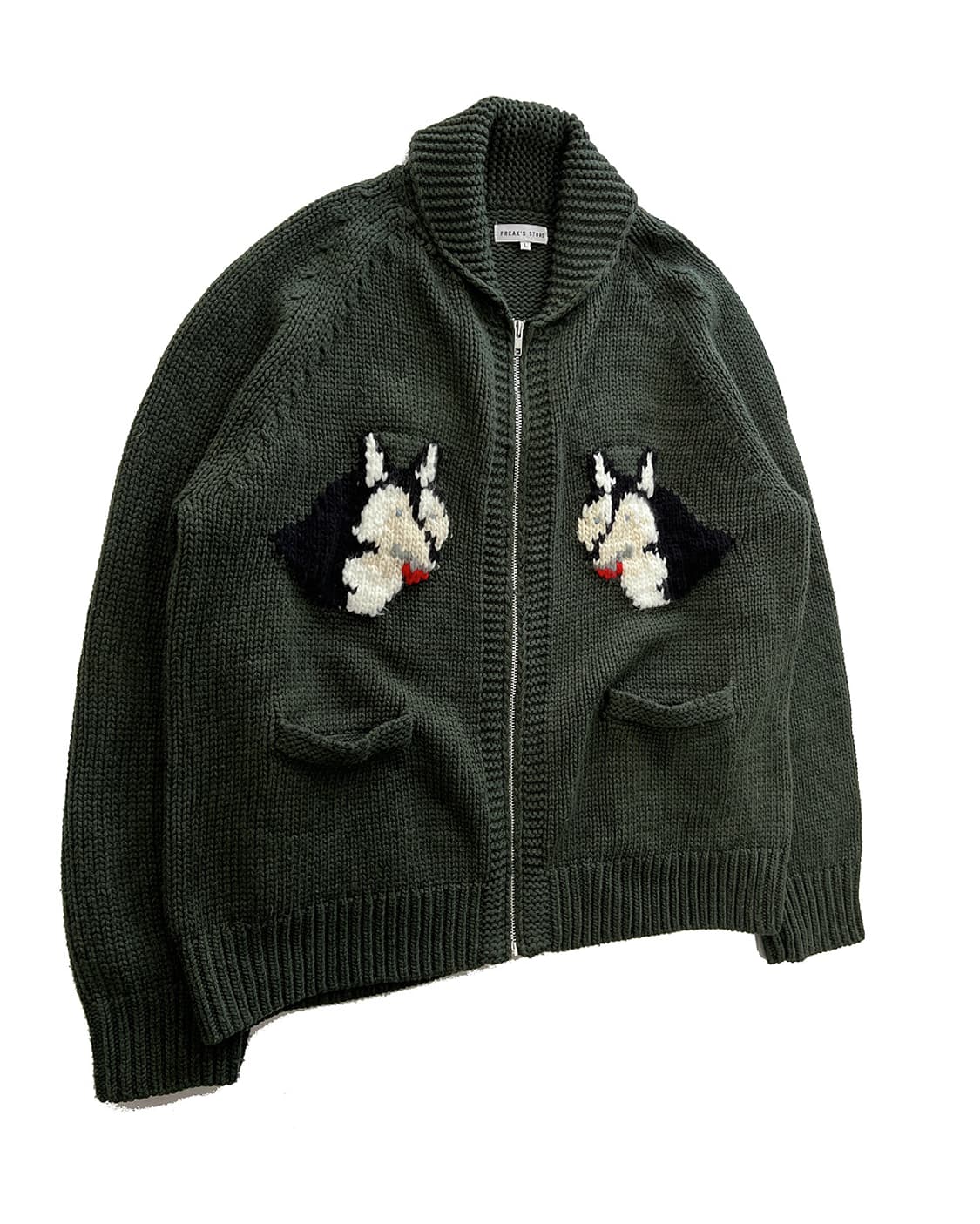 프릭스스토어 허스키 니트집업 상품이미지2