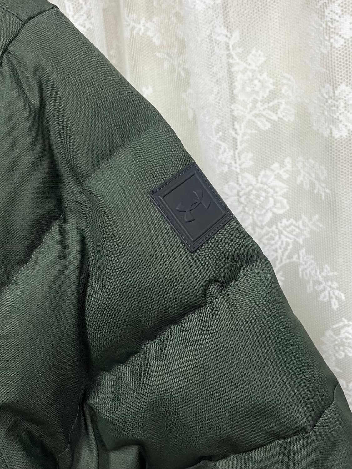 XXL) 언더아머 덕다운 패딩 점퍼 그린 상품이미지5