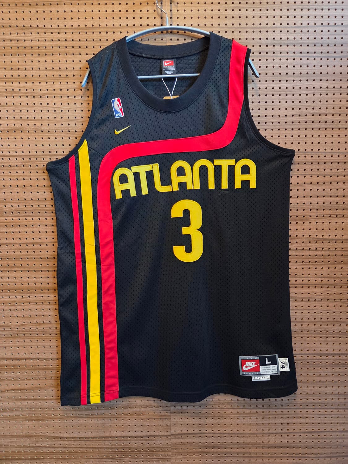 🔥극희귀🔥 00’s 나이키 NBA 아틀란타 호크스 3번 샤리프 상품이미지1