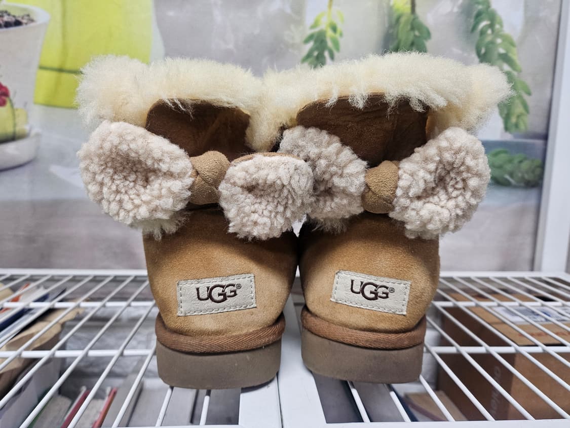 어그 부츠 여성방한부츠 230 체스트넛 양가죽 숏부츠 LB75 상품이미지4