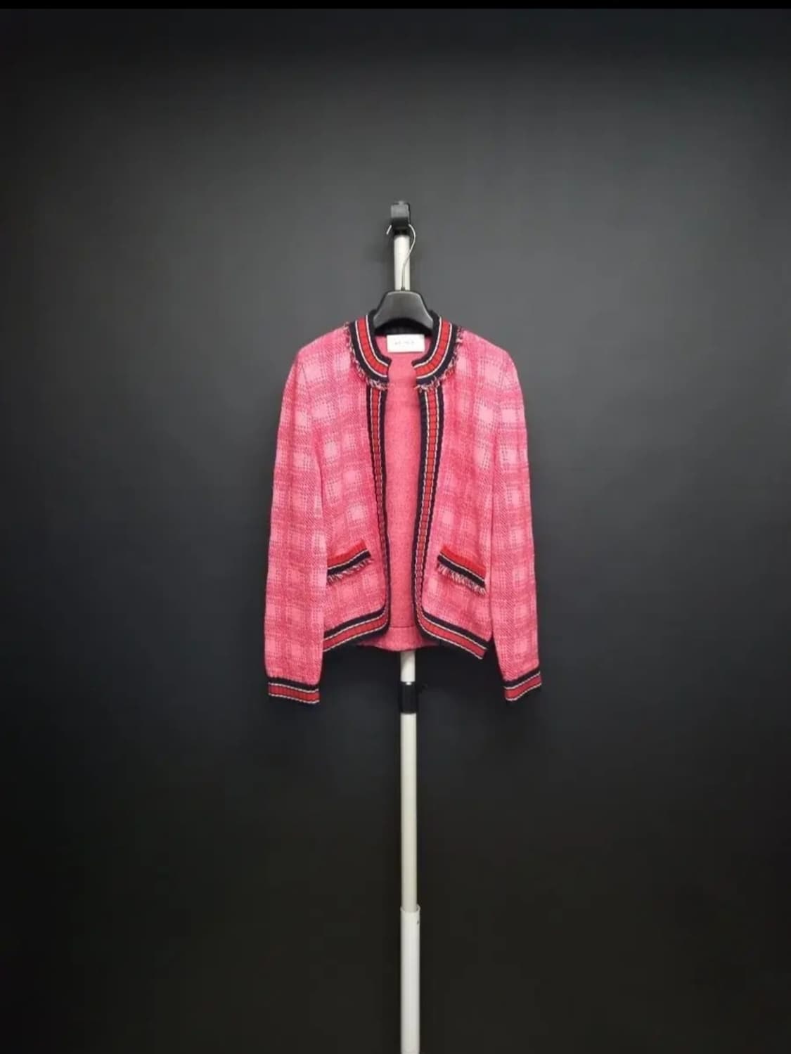 새 앳코너 AT CORNER 춘추 레드 가디건 55 상품이미지1