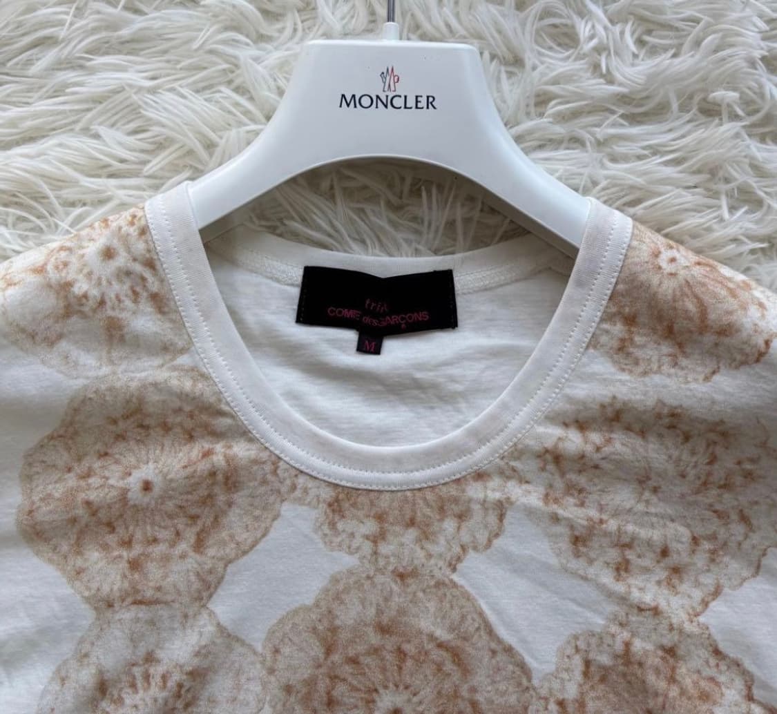 M)tricot COMME des GARCONS 크로셰 레이스 티셔츠 상품이미지3