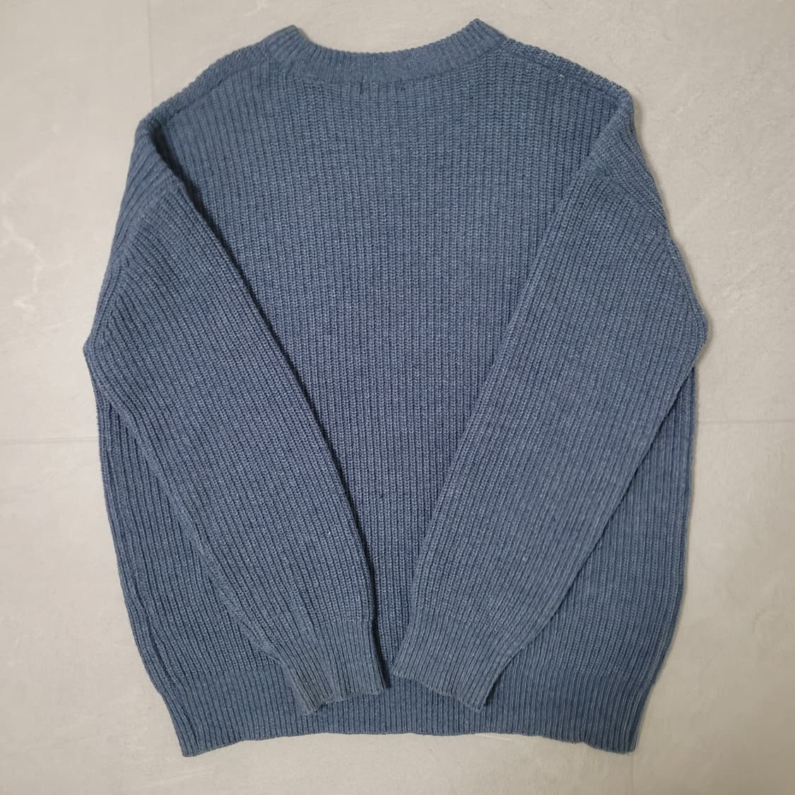 테이크이지 블루 니트 S 상품이미지3