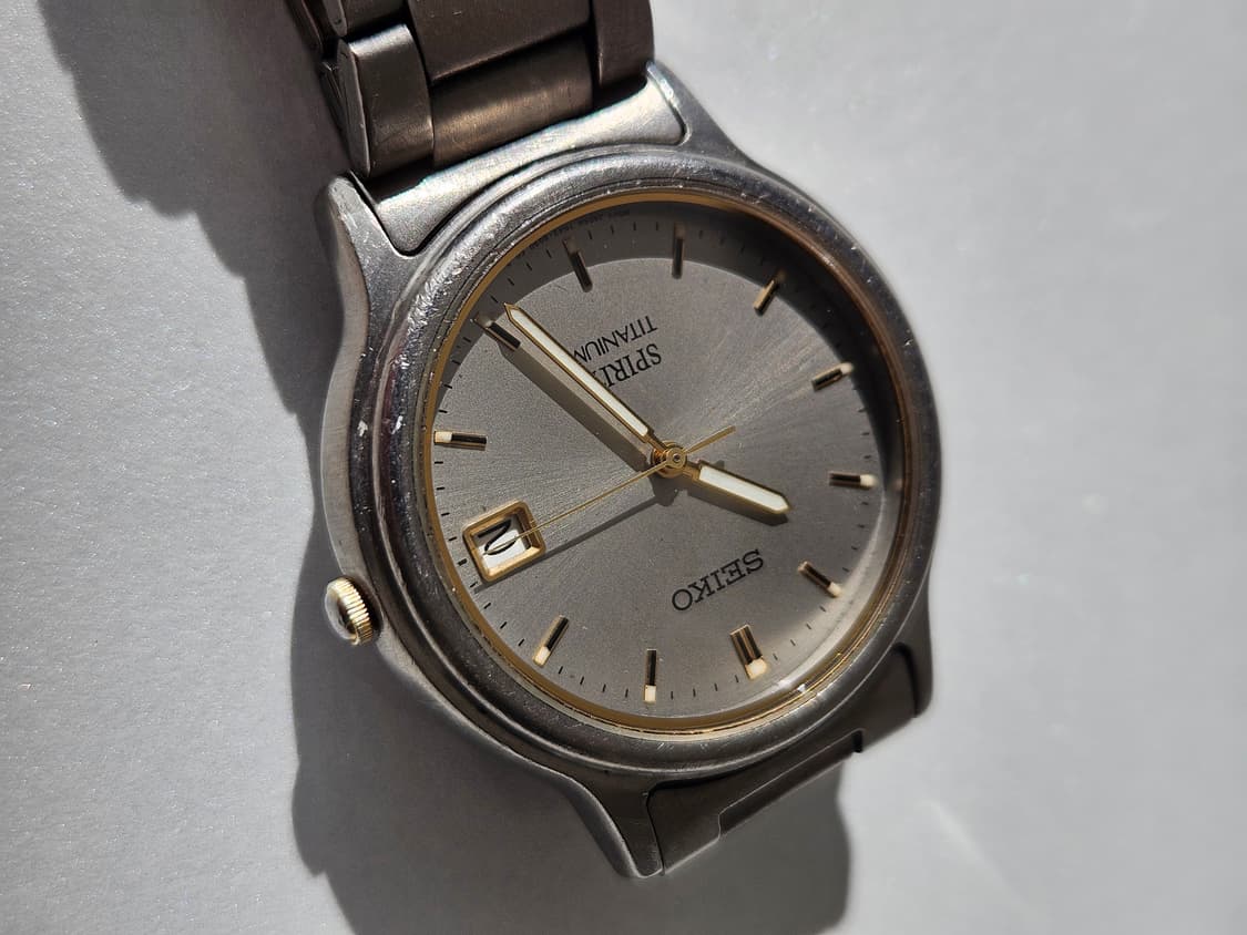 빈티지 세이코 스피릿 티타늄 시계 상품이미지4