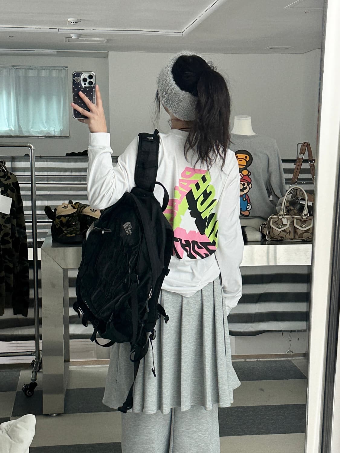 팔라스 화이트 P-3D 롱슬리브  상품이미지2