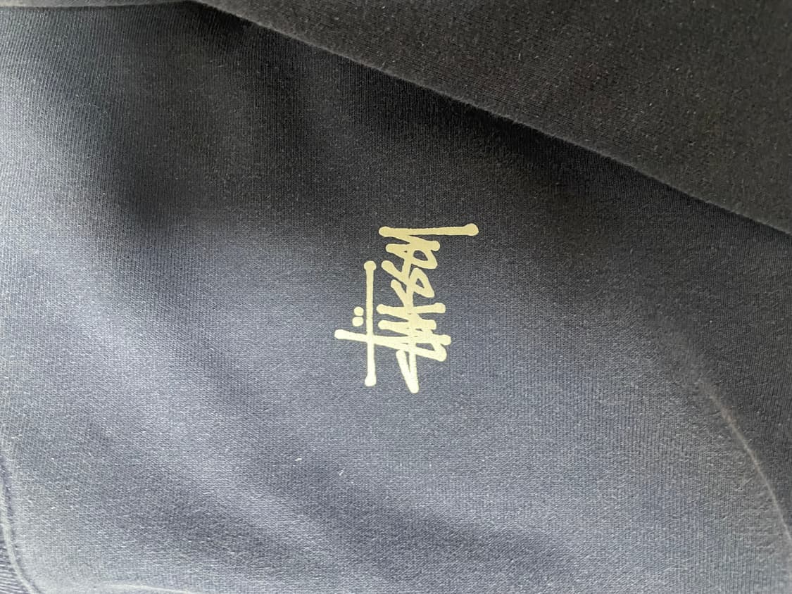 스투시 맨투맨 네이비 상품이미지4