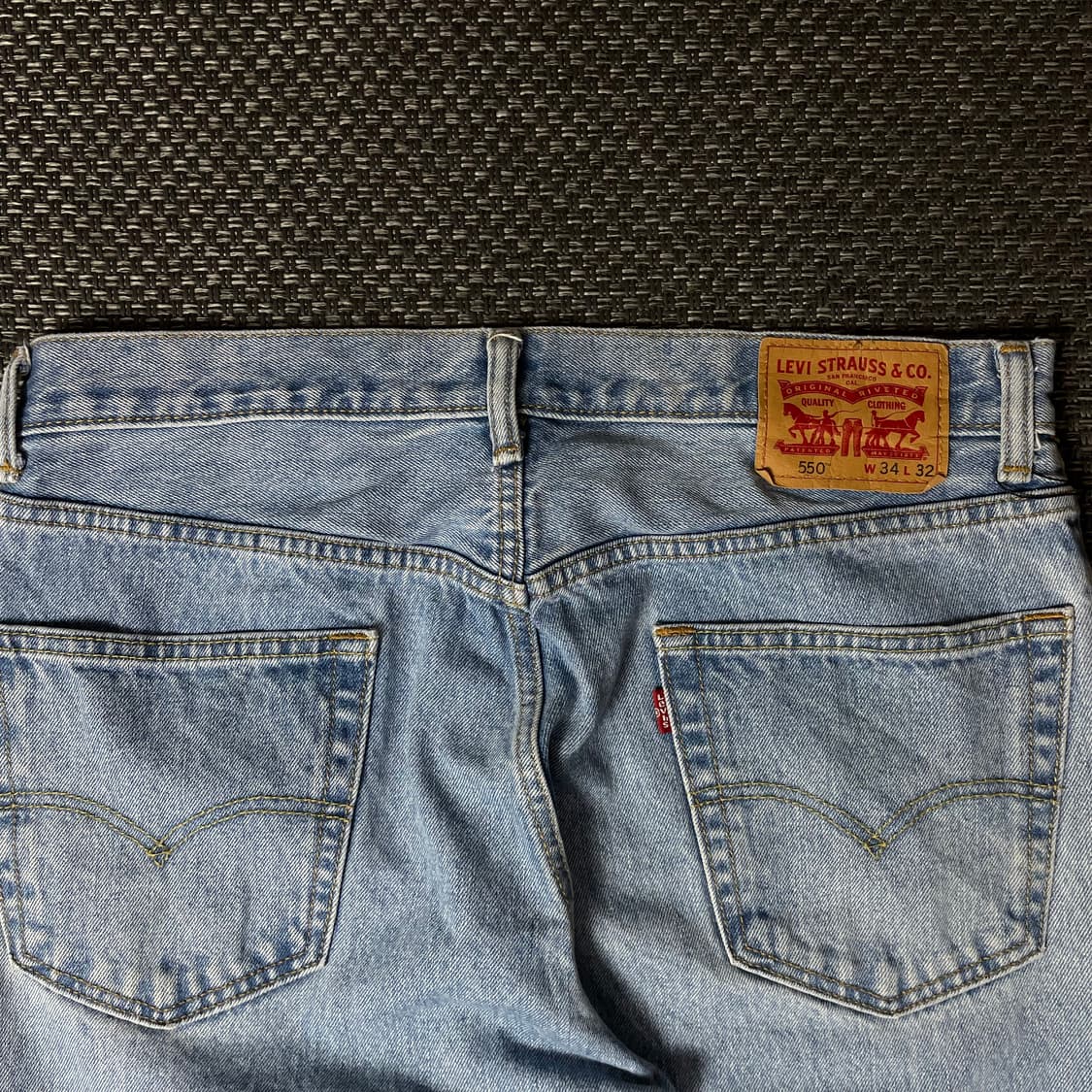 (34) 리바이스 550 34X32 중청 데님 팬츠 상품이미지6