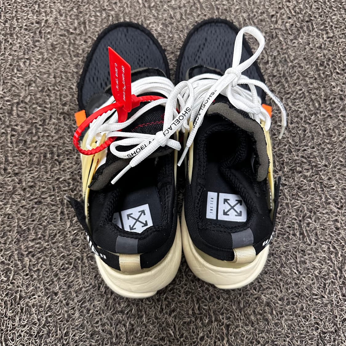 NIKE 나이키 오프화이트 프레스토 운동화 265 상품이미지4