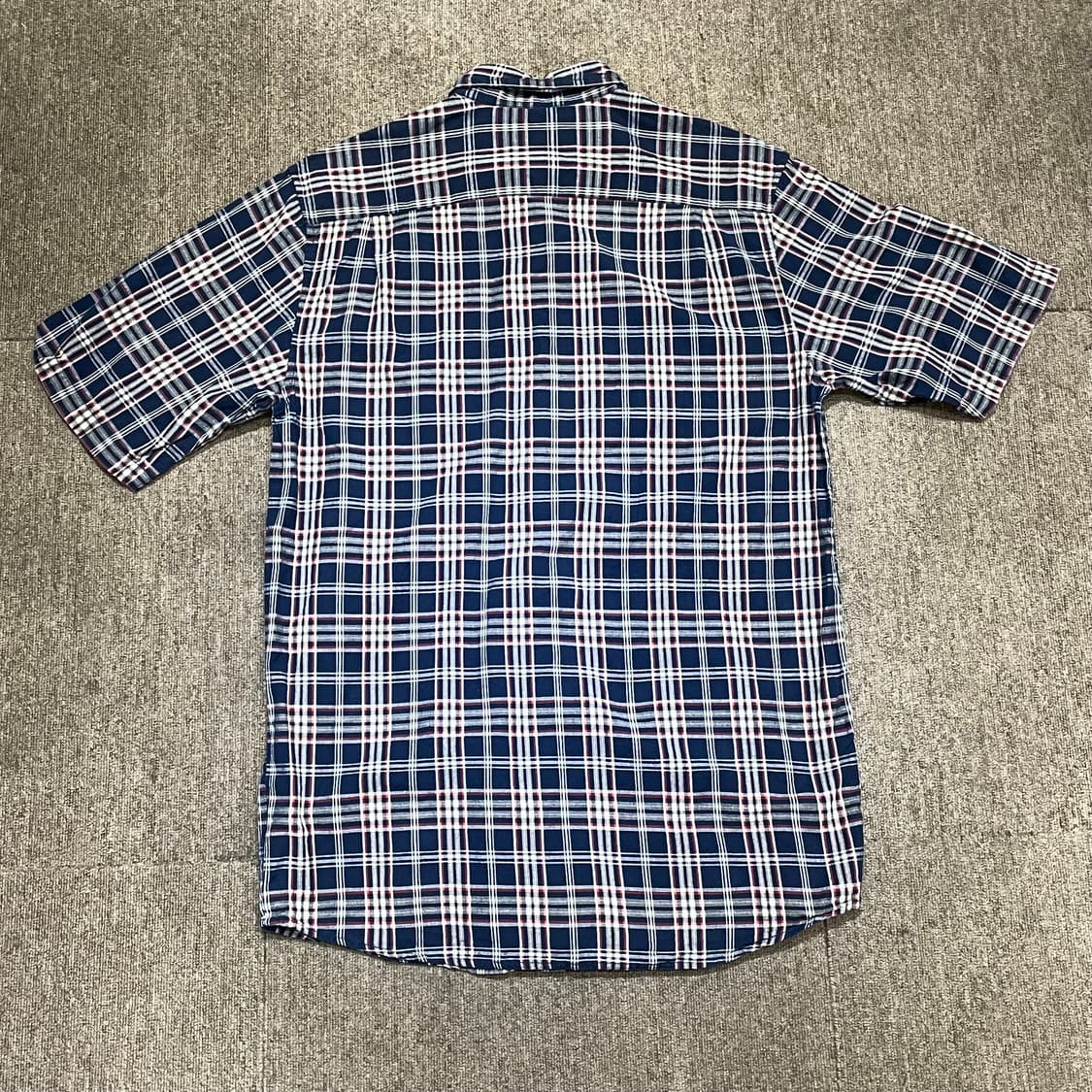 (M) Carhartt 칼하트 체크 반팔 셔츠 상품이미지5