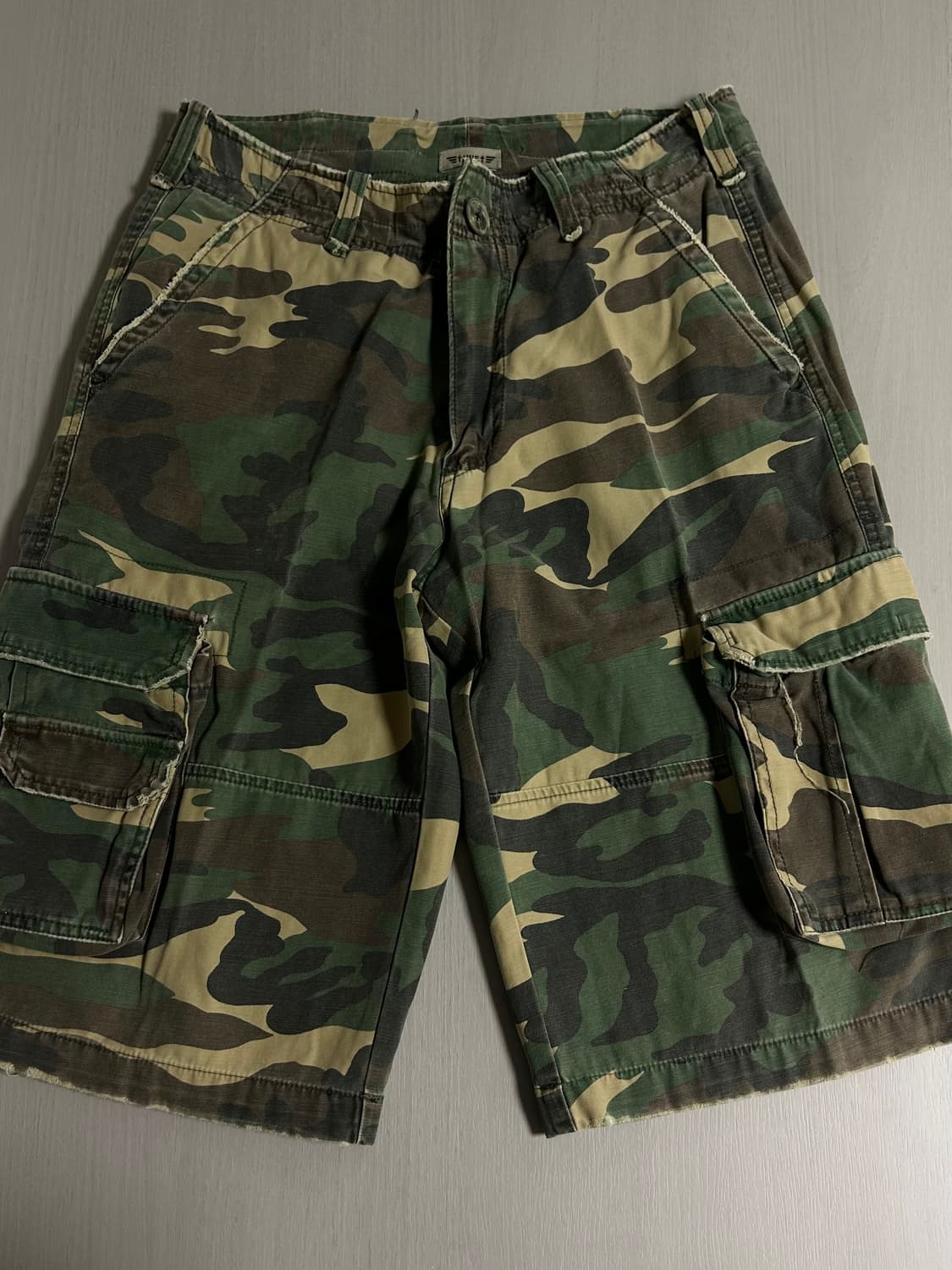 빈티지 카고 버뮤다 상품이미지1