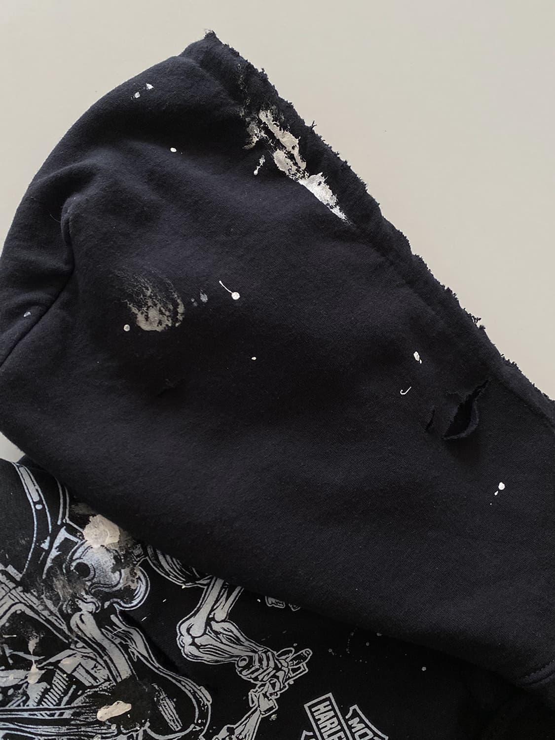 할리데이비슨 디스트로이드 페인팅 후드티 상품이미지7