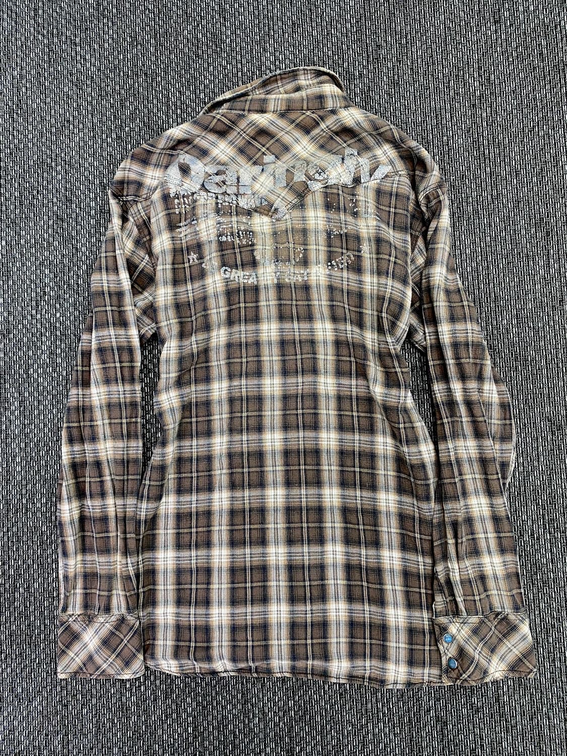 2000s Mood Patch Detail Shirts 상품이미지8